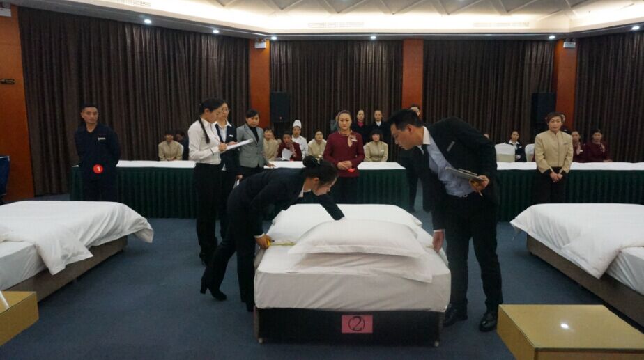 南苑宾馆举行职工手艺角逐