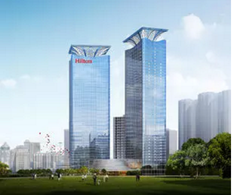Hello，，，，Hilton！希尔顿旅馆入驻泸州金融商业中心【佳乐世纪城】