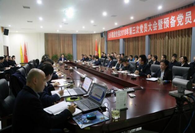 佳乐集团党委 2018 年第三次党员大会暨准备党员入党宣誓仪式